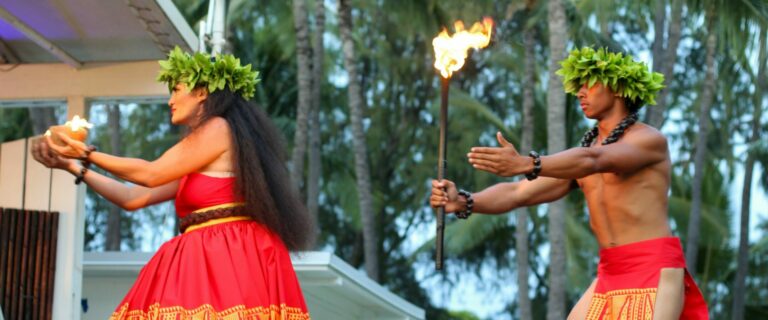 Polynesian Dancing at Diamond Head Luau Waikiki